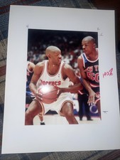 1994 NBA BASKETBALL PHOTO TYPE 1 SAM CASSELL GREG ANTHONY  NCAA HOUSTON ROCKETS