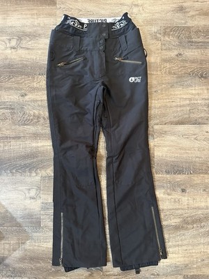 Picture Organic Clothing Snow Pants Size S Black Ski Winter Snowboard Snowpants