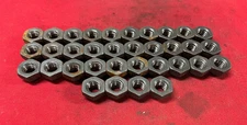 UNBRANDED FLEXLOC LOCK NUT COURSE 1/2"-13 THREAD (LOT OF 34)