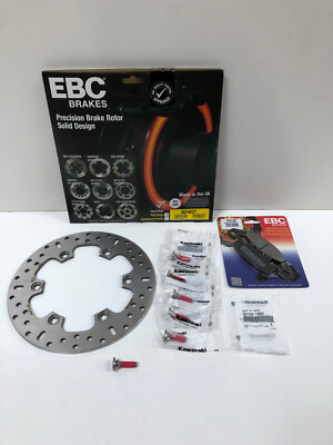 EBC Bremsscheibe Bremsbeläge Schrauben hinten Kawasaki GPX 600 R ZR 1100 Zephyr
