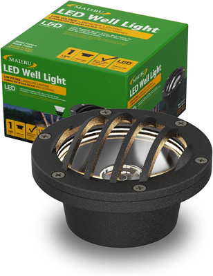 LED Well Light Low Voltage Landscape Lighting Outdoor Deck Light Yard Garden Pat