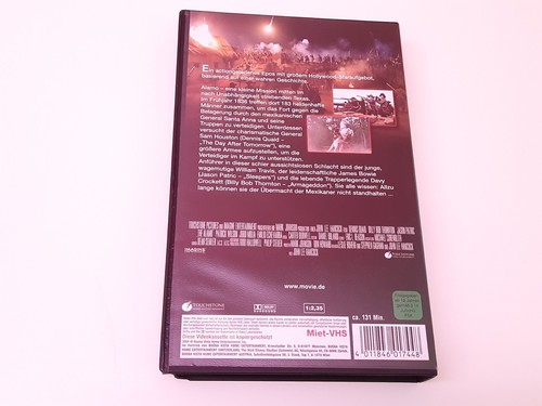 Alamo 2004 VHS German PAL Touchstone Video Dennis Quaid Billy Bob Thornton RAR! - Bild 2 von 5