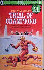 Fighting Fantasy 21 -  Trial of Champions - 1./1. Edition - B/B+/B