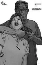 Hostage Situation [24"x14"] (25 pack), black & white Situational