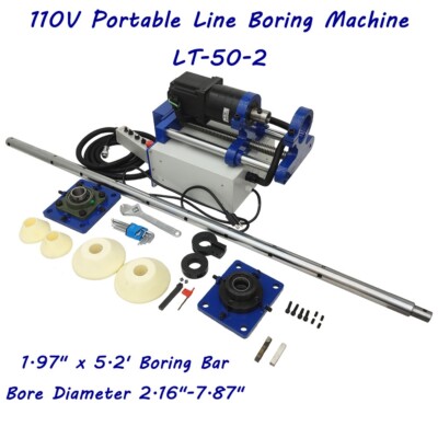 110V Portable Line Boring Machine Bore Dia 216 G2U