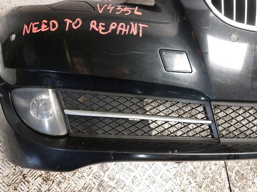 BMW 5 SERIES F10 F11 2011 COMPLETE FRONT BUMPER WITH PDC IN SAPPHIRE BLACK 475 - Picture 13 of 24