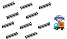 10pcs 8 Gauge Non-Insulated Wire Ferrule Amplifier Ferrules 8 AWG Amp Tin