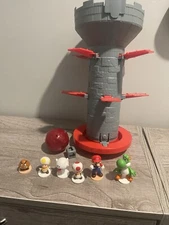 Super Mario Blow Up Shaky Tower Balancing Game With 6 Figures