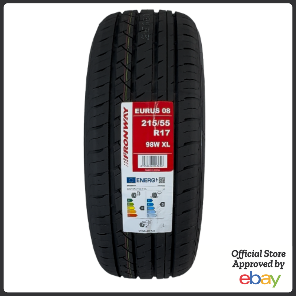 1 x 225/45R17 Fronway Eurus 08 94W XL Tyres – High Performance | 225 45 ...