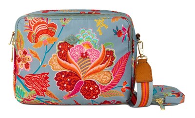 Oilily Simone Shoulder Bag Umhängetasche Tasche Light Blue hellblau bunt Neu