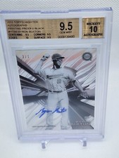 2015 Topps High Tek Printing Proofs Black HT-BB Byron Buxton BGS 9.5 Auto 10 1/1