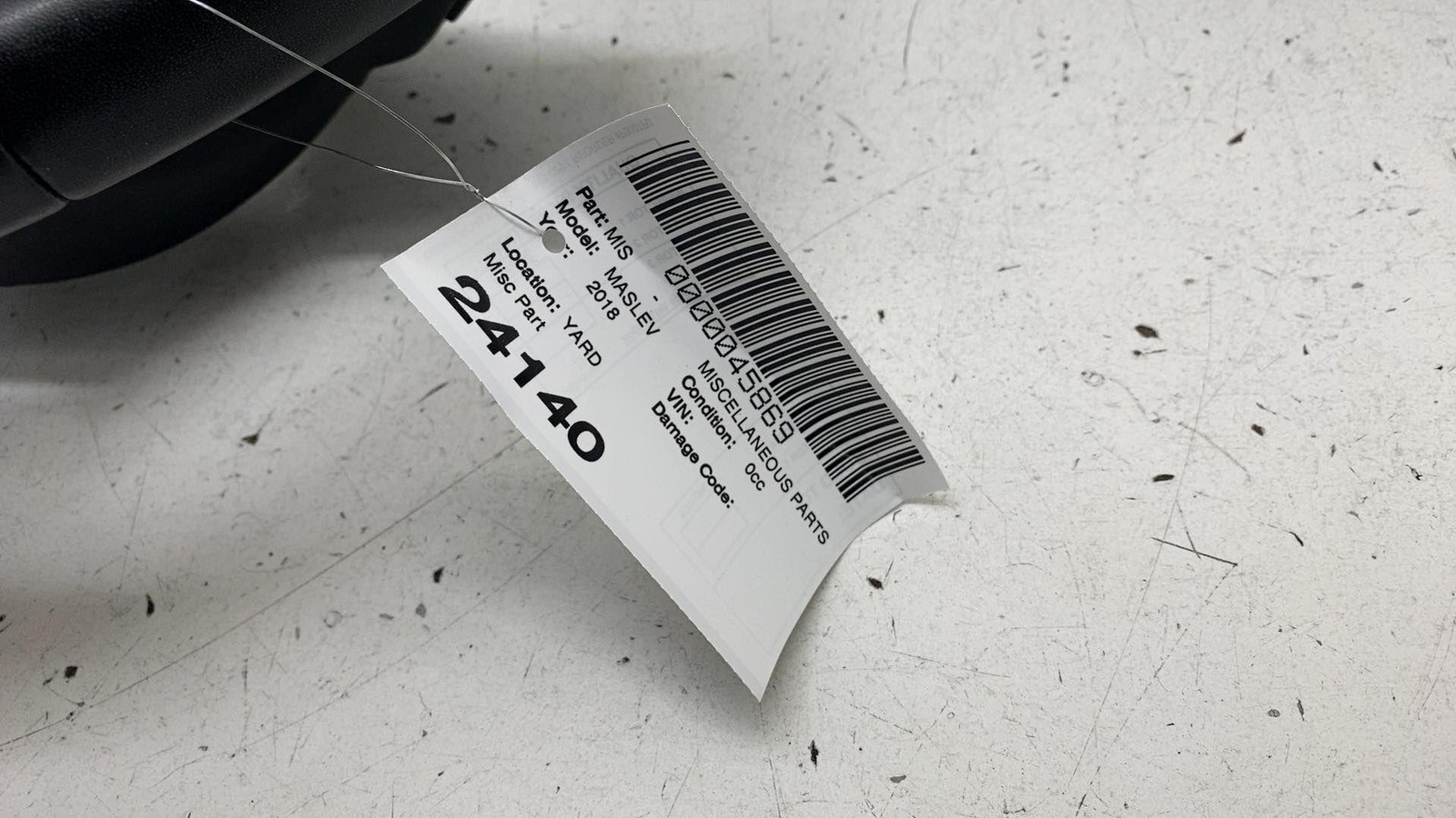 ⭕ 2017-2020 Maserati Levante Steering Wheel Leather Black w/ Control Switch OEM