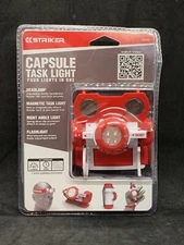 Striker Capsule 4 in 1 Task Light with Headlamp, Hands-Free Magnetic Flashlight