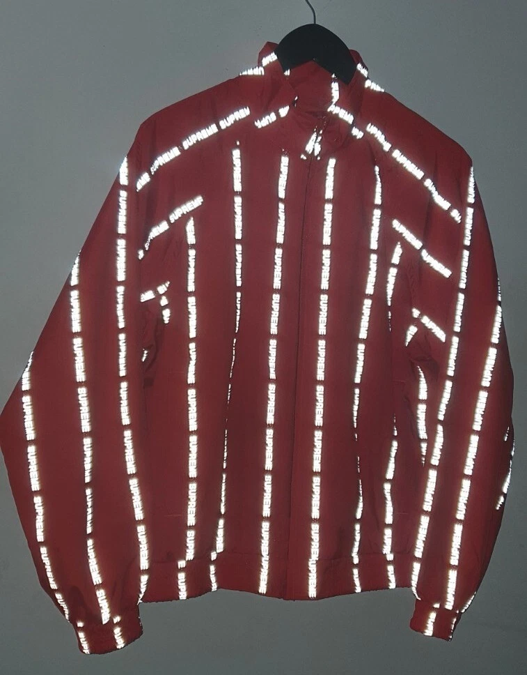 Veste De Piste Réfléchissante Supreme FW18 Taille S Orange Résistante À L'Eau