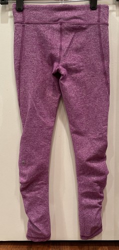 IVIVVA by Lululemon Dance Om Pant Ruched Legging Heathered Purple Rulu KID 7 - Picture 2 of 12