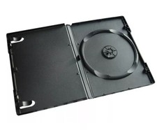 Stock 10pz Custodie Nere Per DVD
