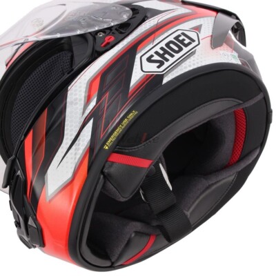SHOEI X-15 X-Fifteen ESCALATE TC-1 Red Black Full Face Helmet Size