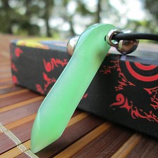 Naruto Tsunade Green Charms Necklace Pendant Halskette Anime Cosplay