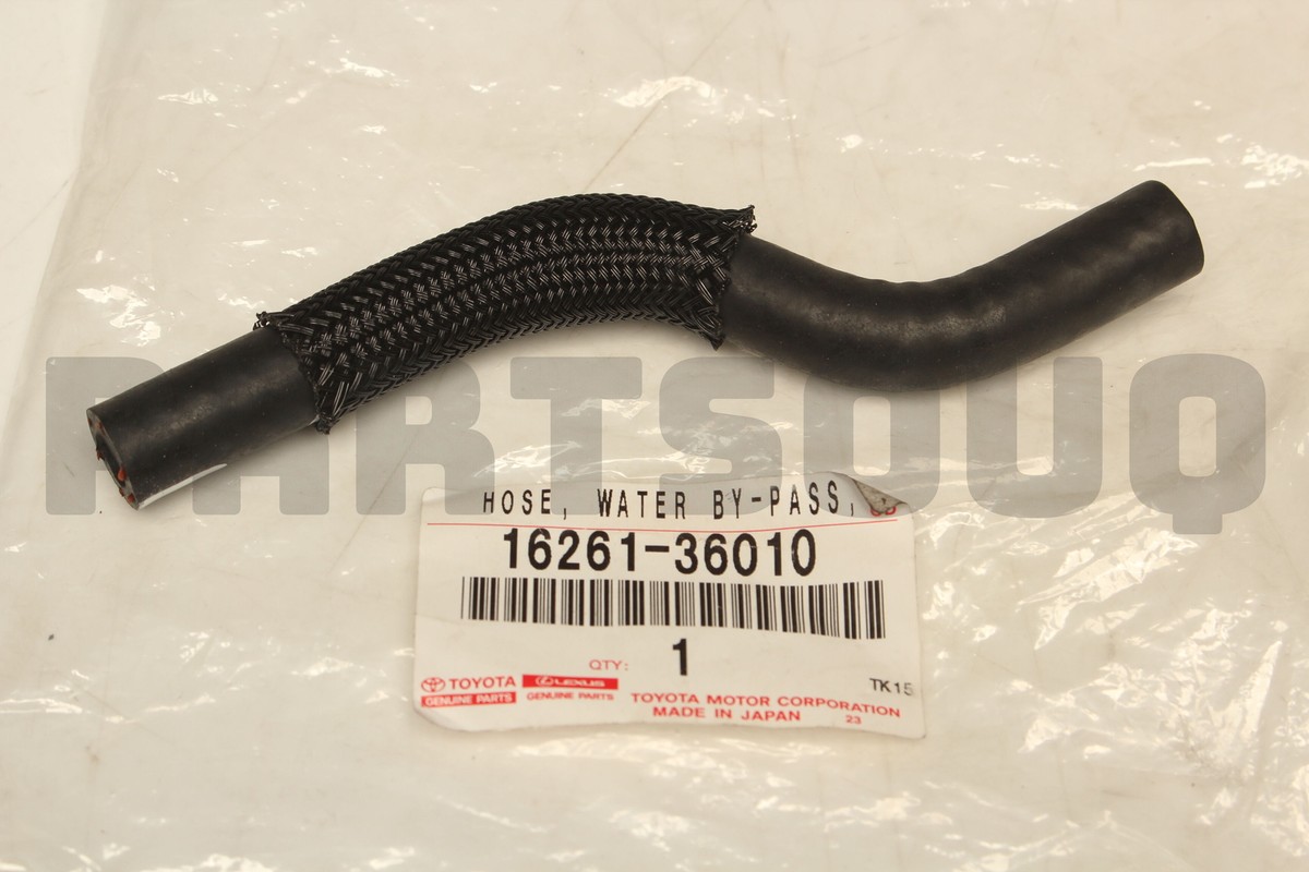 Toyota Genuine Coolant Toyota Genuine Water By-pass Hose 16261-AD010 ...
