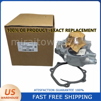 NEW For Subaru Water Pump Kit Forester XT Impreza WRX EJ255 2008-2014 Turbo
