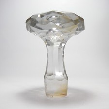 ANTICO TAPPO PER BOTTIGLIA BOTTIGLIE IN CRISTALLO VETRO VINTAGE - V894