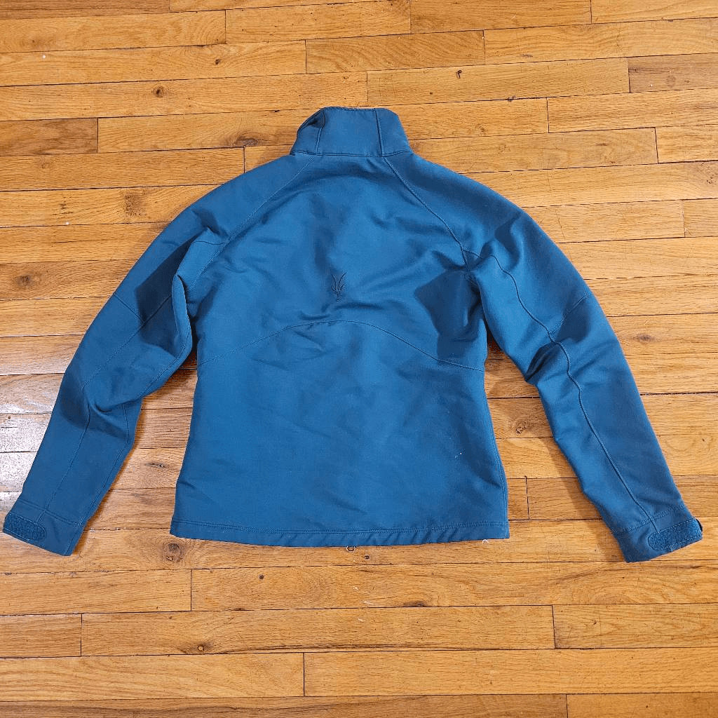 Ibex Sofshell Full Zip Jacket Peak Climawool Logo… - image 3