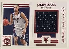 2021-22 Panini Chronicles Draft Picks Red /199 Jalen Suggs Rookie + Playbook RC