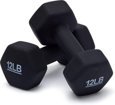 Neoprene Dumbbell Hand Weights Pairs- Select Weights