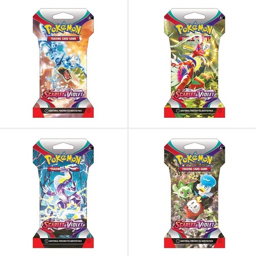 Pokemon TCG: Scarlet & Violet X 36 Blister Packs - Brand New & Sealed!!