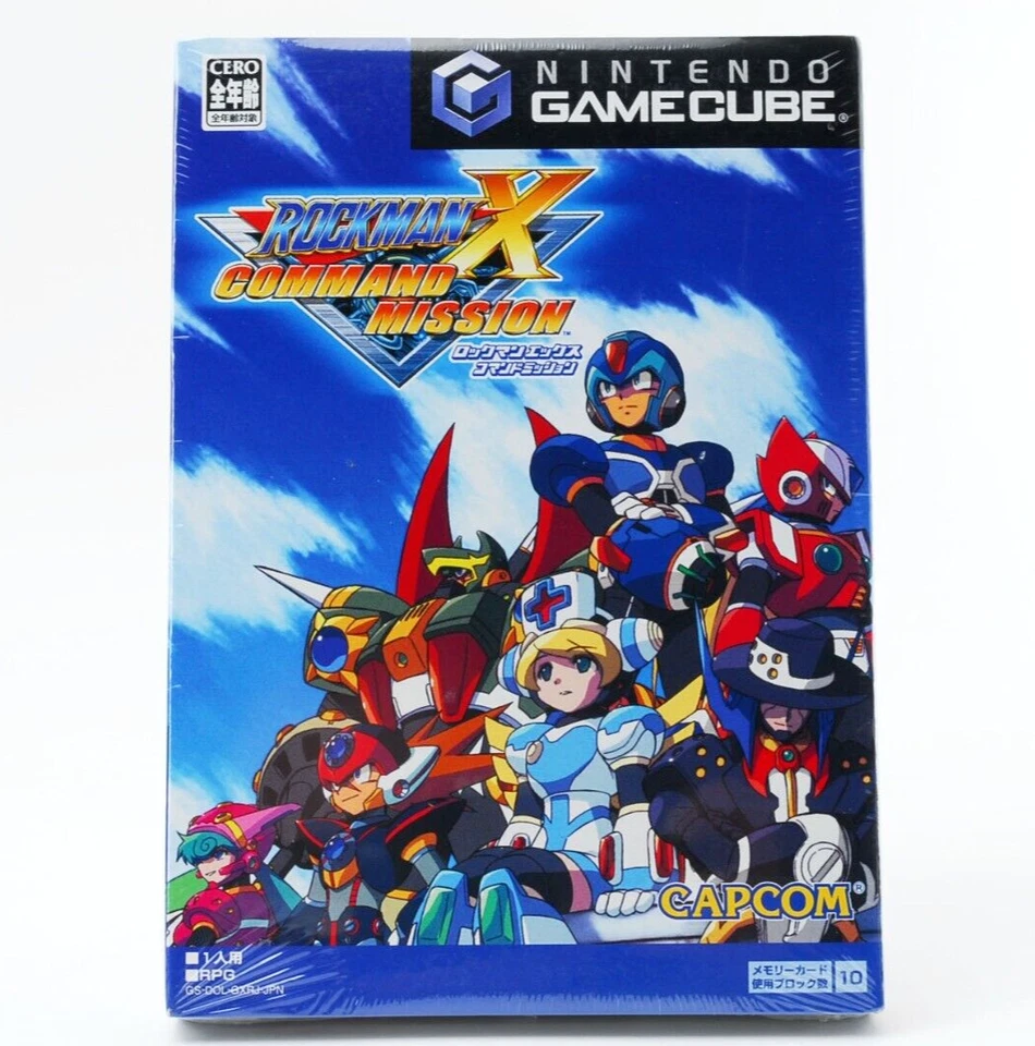 Nintendo GameCube GC Mega Man Command Mission Rockman X Sealed Unopened Japan JP - Image 2 of 4