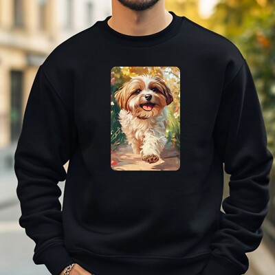 Shih Tzu  Spaziert Sweatshirt Kuschelig und Perfekt für jeden Anlass S bis 4XL
