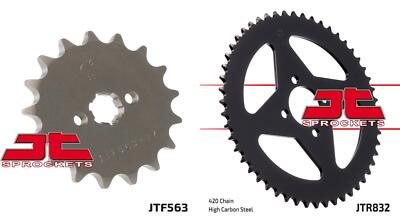 Front & Rear Sprocket Kit for YAMAHA GT80 A,B,C,D,E,F,G,H,J-USA 73-82