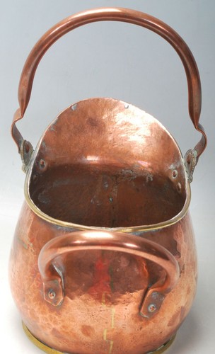 A Stunning 20th century antique handmade copper, and brass water jug/vesse - Picture 3 of 7