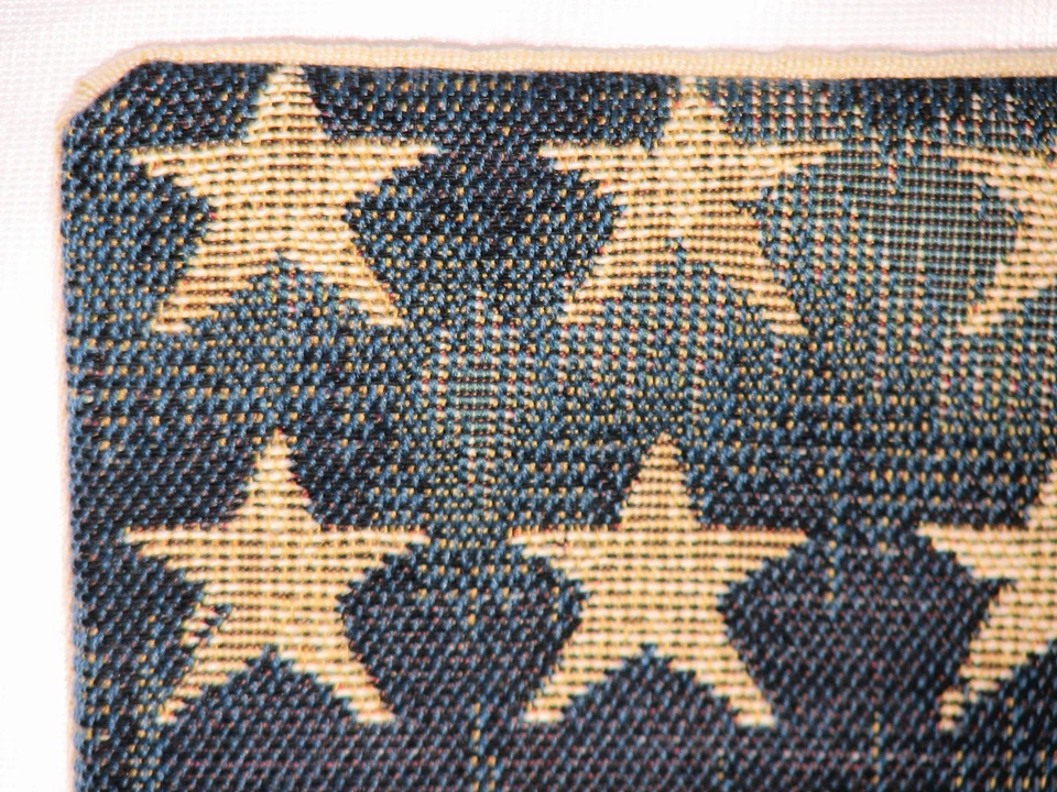 BELGIAN TAPESTRY VINTAGE FLAGS 45CM X 35CM CUSHION COVER, USA STARS STRIPES 4801 - Image 4 of 4