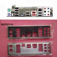 Original For Asus SABERTOOTH 55I Shield IO I/O Rear Baffle Backplate Motherboard