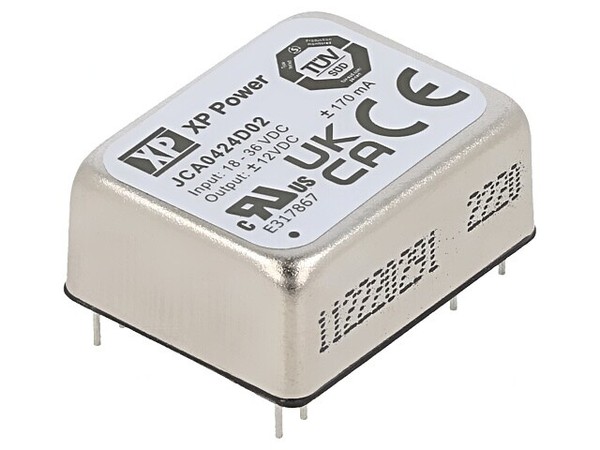 JCA0424D02 Wandler: Dc/Dc 4W Ueing: 18-36V Uausg: 12VDC Uausg2: -12VDC 12G Xp Po-image