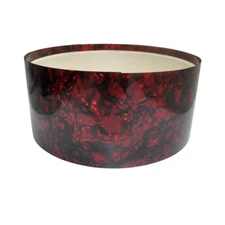 6x55'' Drum Wrap 0.5mm Diamond Red Sheet For 5.5'' 6'' Snare Drum