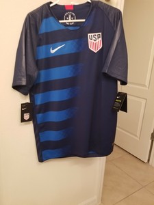 Nike Team USA Men's National Soccer 2018 Away Jersey Top [893901 410] - MEDIUM 887229878074 | eBay
