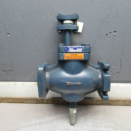 NEW! Hansen HCK2 , 1-1/2" Gas-Powered SUCTION STOP VALVE, NOS! MAKE OFFER!