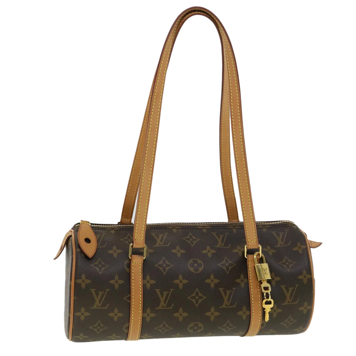 LOUIS VUITTON Monogram Papillon 30 Hand Bag M40711 LV Auth 31859A