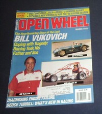 1995 Open Wheel Magazine March Issue Bill Vukovich