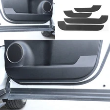 For Lexus NX200t 300h 2015-2021 Black PU Door Anti-Kick Panel Guard cover trim