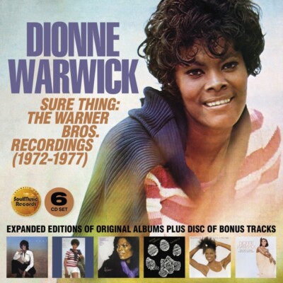 DIONNE WARWICK - WARNER BROS RECORDINGS 1972-1977 (BOXSET) SURE THING 6 CD NEU