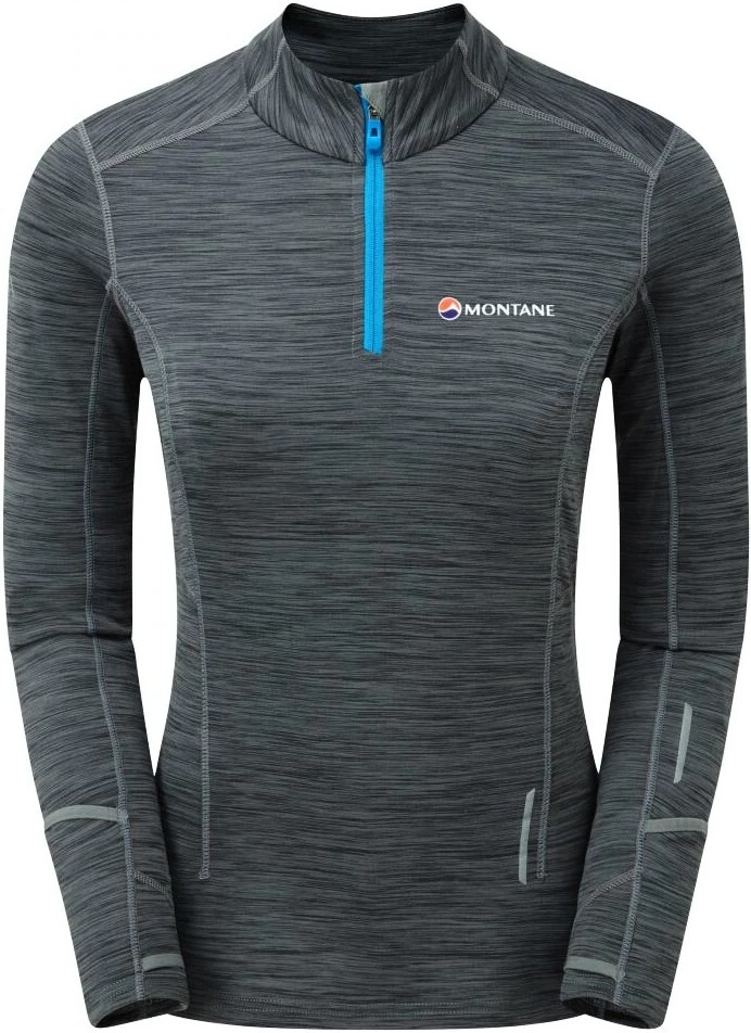 Спортивная рубашка Montane Damen, футболка Damen Katla Pull-On Stratus 160564