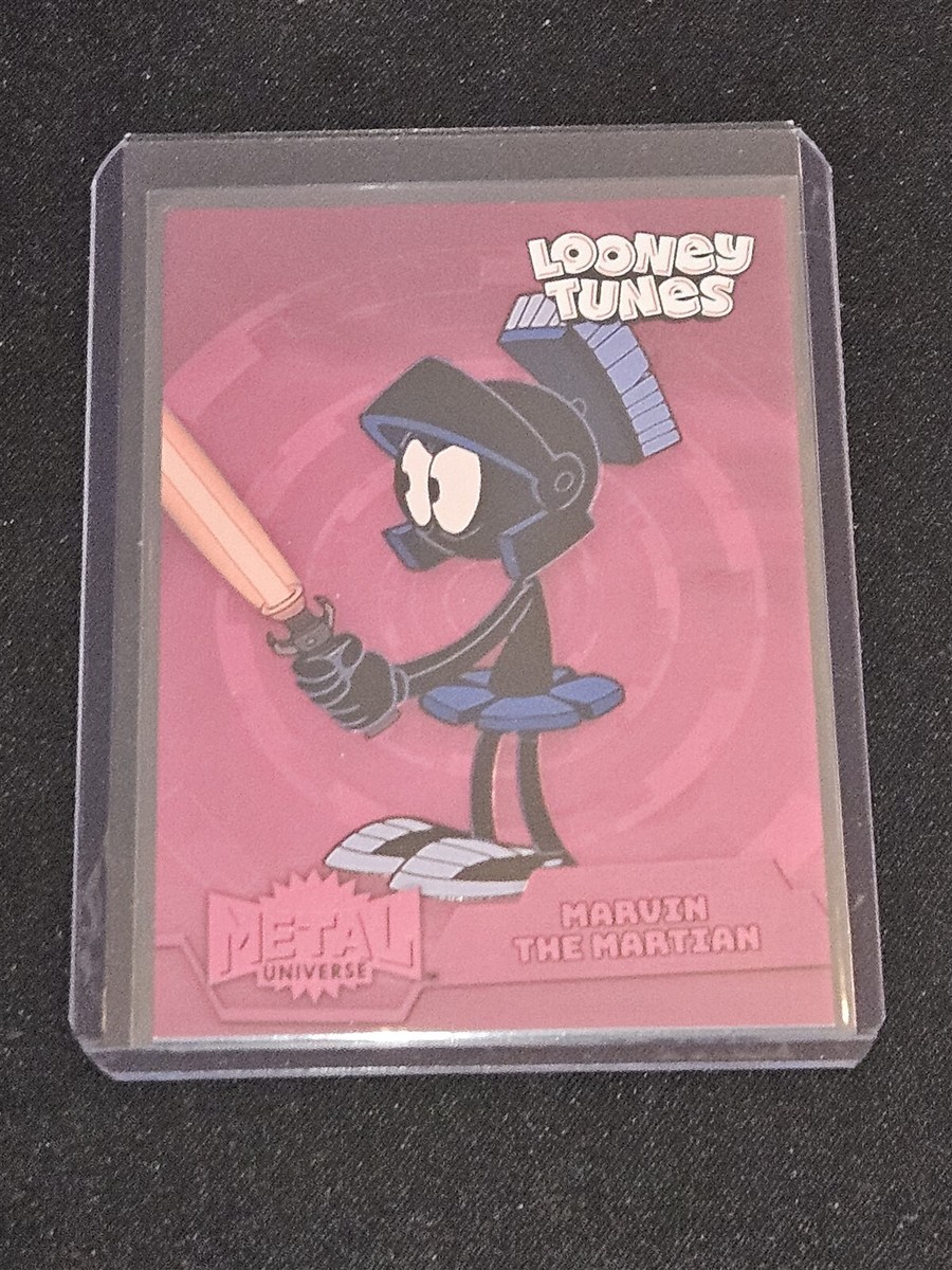 2024 Fleer Retro Looney Tunes Marvin The Martian Metal Pink FX 286