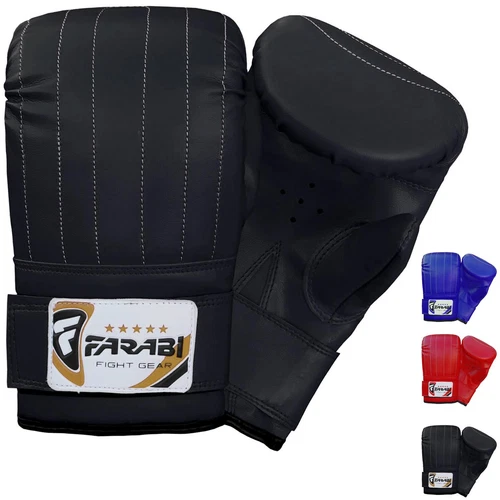 FARABI Boxing Gloves Training Bag Mitts MMA Fight Punching Sparring Gloves S-XL