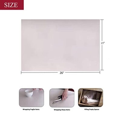 Zeitungspapier-Packpapier 150 Blatt, 68x40cm – Zum Umzug, Versand, Als Füllmaterial & Schutz Für Zerbrechliches, 2,3 Lbs
