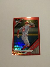 2019 Donruss Optic  ** RED PANDORA PRIZM **  #160 Andrew Heaney  #D / 99