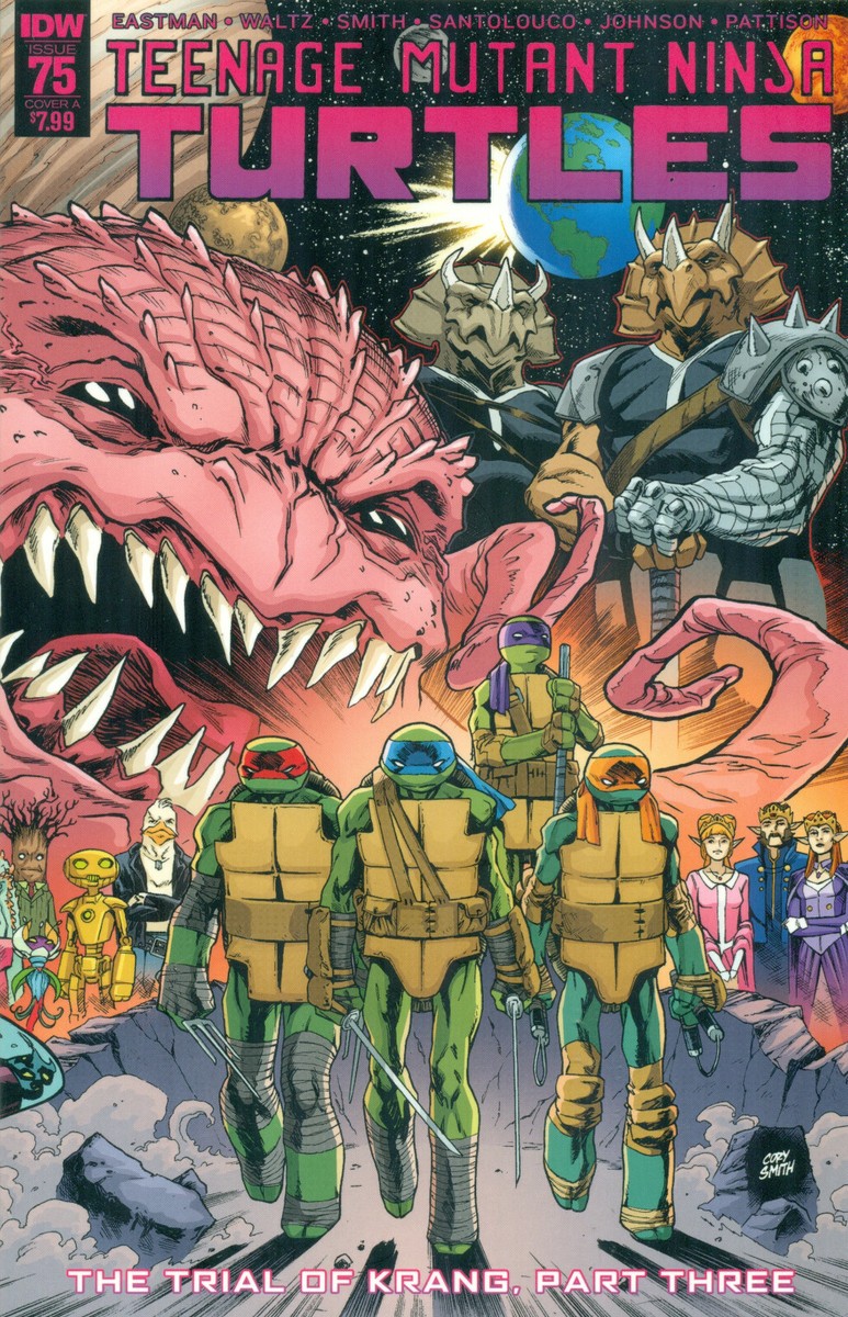 Teenage Mutant Ninja Turtles #75 By Eastman Waltz Krang TMNT