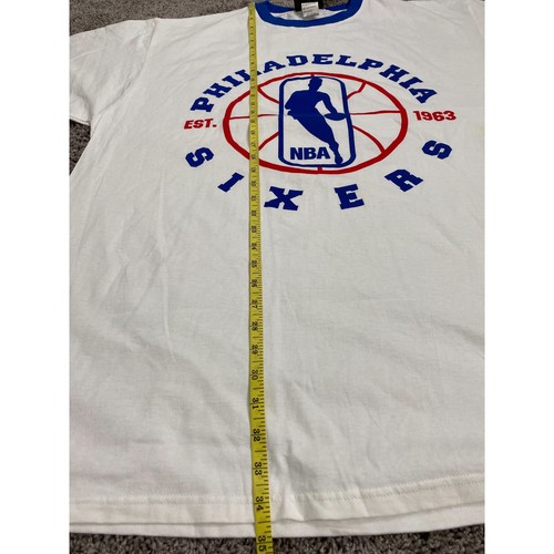 G-lll by Carl Banks XXL TALL Philadelphia 76ers NEW RINGER TEE SHIRT *READ - Picture 10 of 10